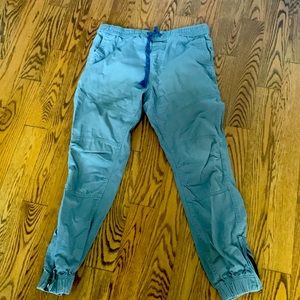 Aeropostale stretch twill joggers